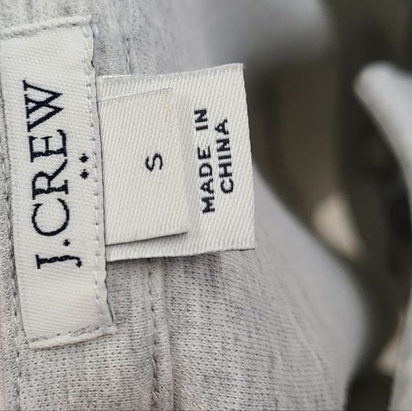 J. CREW Gray Lace Up Short Sleeve Dress size Small - Picture 7 of 7